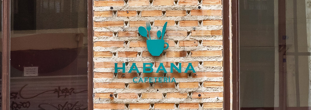 Cafetería Habana en la calle Mayor de Palencia